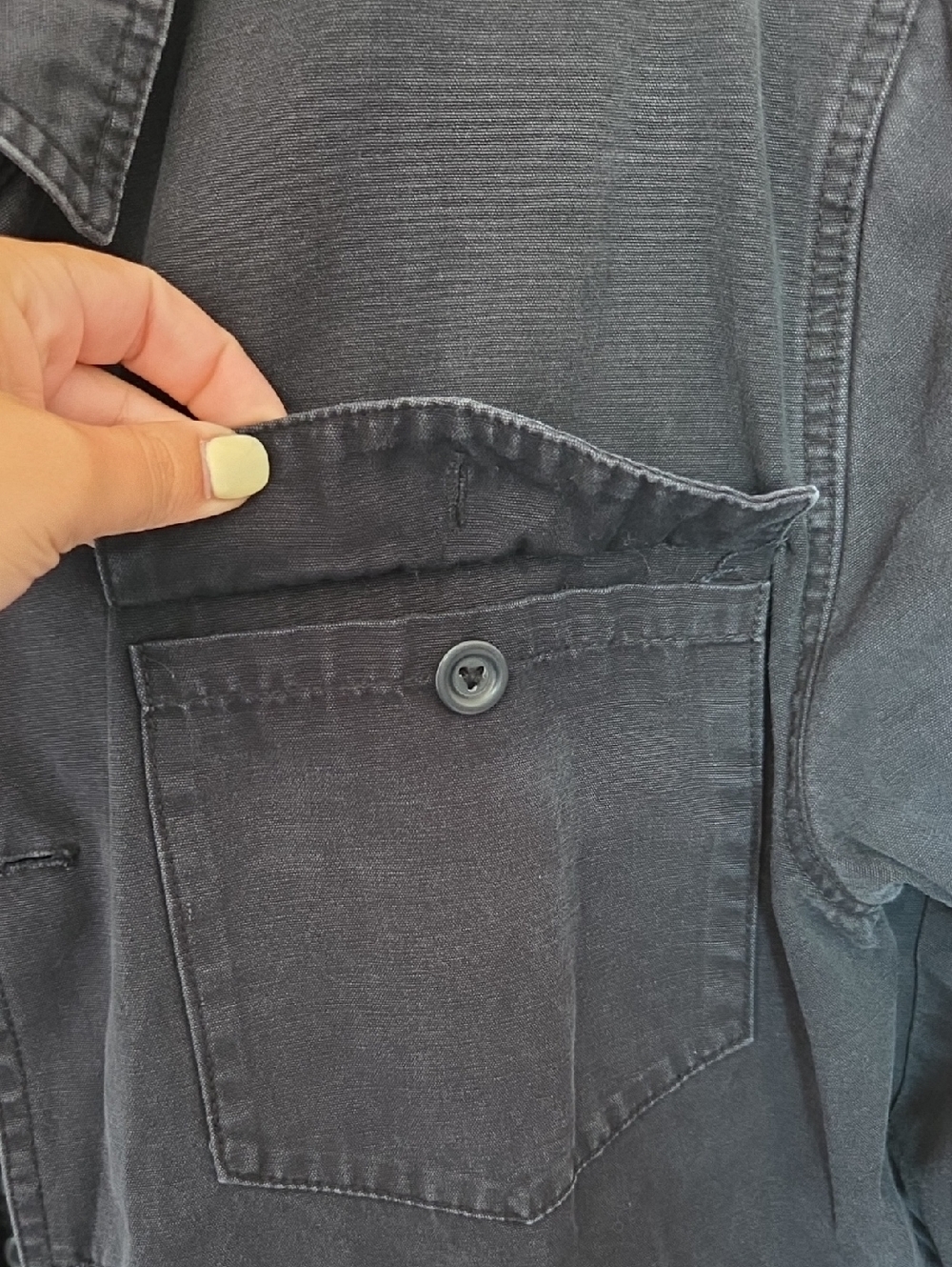 Active Ride Shop Button-Front Shirt Jacket - Picture 9 of 10